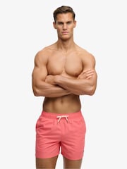 Roz - Superdry Embroidered Logo 15 Swim Shorts - Imaginea 1 din 7