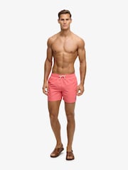 Roz - Superdry Embroidered Logo 15 Swim Shorts - Imaginea 2 din 7