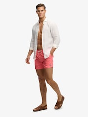 Roz - Superdry Embroidered Logo 15 Swim Shorts - Imaginea 5 din 7