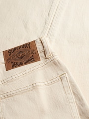 Superdry Natural Vintage Slim Straight Leg Jeans - Image 3 of 4