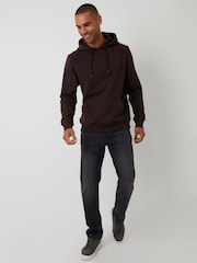 Threadbare Brown Pullover Hoodie - Image 3 of 4