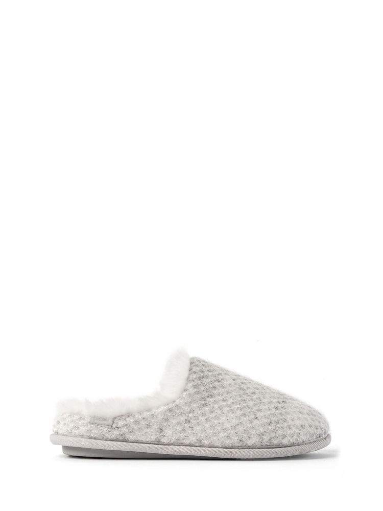 Totes Isotoner Ladies Sparkle Knit Swept Back Mule Slippers - صورة 2 من 5 Totes Isotoner Ladies Sparkle Knit Swept Back Mule Slippers - صورة 2 من 5