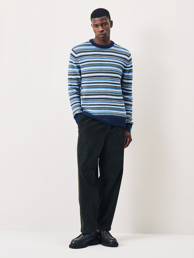 Scotch & Soda Soft knit Striped Regular fit Pullover Jumpers - Imagem 2 de 6