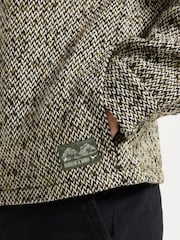 Scotch & Soda Green Wool Blend Tweed Zip Jacket - Image 5 of 6