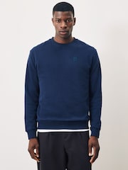 Blau - Scotch & Soda Logo Sweatshirt - Bild 1 von 4