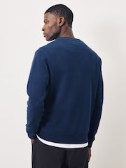 Blau - Scotch & Soda Logo Sweatshirt - Bild 3 von 4