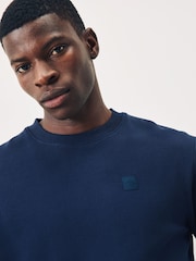 Blau - Scotch & Soda Logo Sweatshirt - Bild 4 von 4