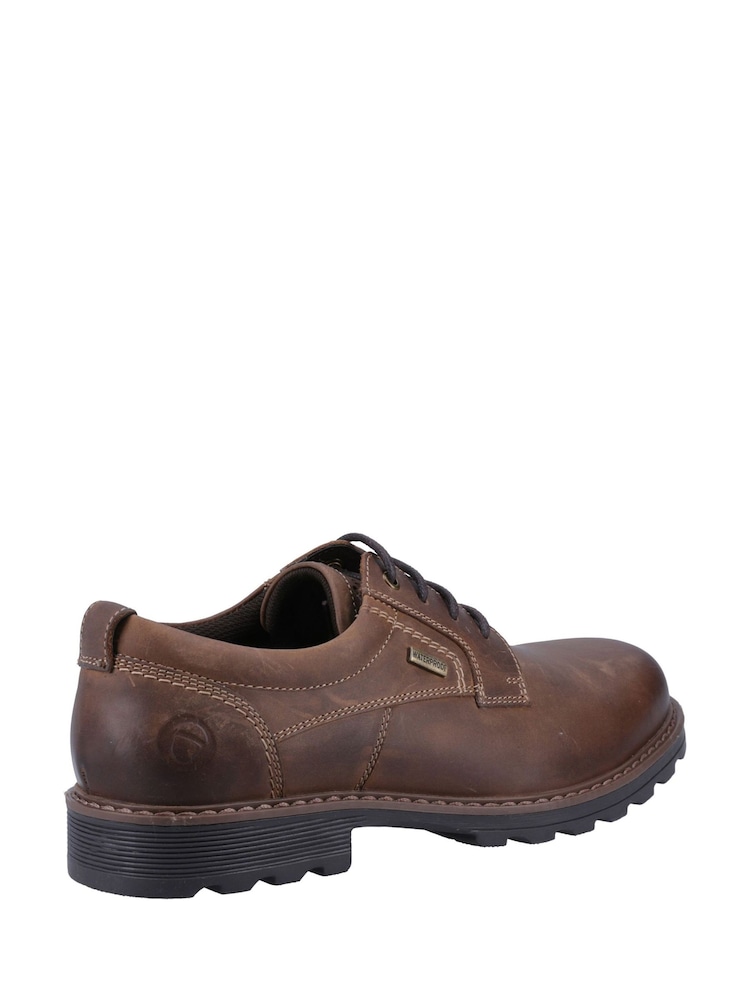 Cotswolds Tadwick Brown Shoes - Image 3 of 3