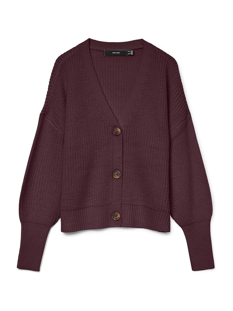 سترة كارديغان محبوكة بأزرار كاملة من Vero Moda - Image 4 of 4