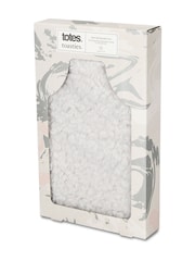 Totes Grey Toasties Ladies Textured Faux Fur Hot Water Bottle - Image 2 of 3