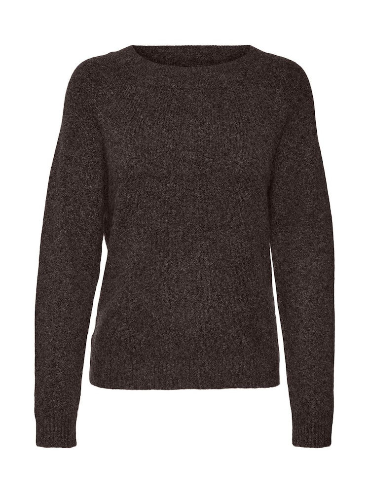 VERO MODA Brown Bow Detail Long Sleeve Jumper - Image 5 of 5 VERO MODA Brown Bow Detail Long Sleeve Jumper - Image 5 of 5