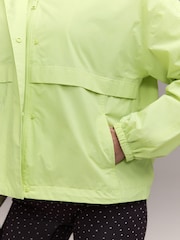 फ्लोरो हरियो - Elements Waterproof Funnel Neck Jacket - 9मध्ये 5 तस्बिर