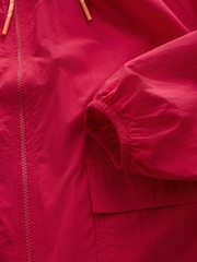 Red Shower Resistant Rain Jacket - Image 7 of 8