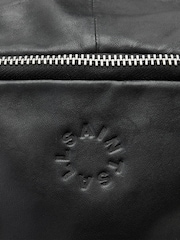 AllSaints Black Finn Updated Backpack - Image 4 of 7