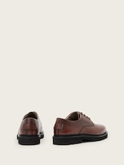 AllSaints Brown Skiff Derby Shoes - Image 1 of 5