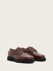 AllSaints Brown Skiff Derby Shoes - Image 5 of 5