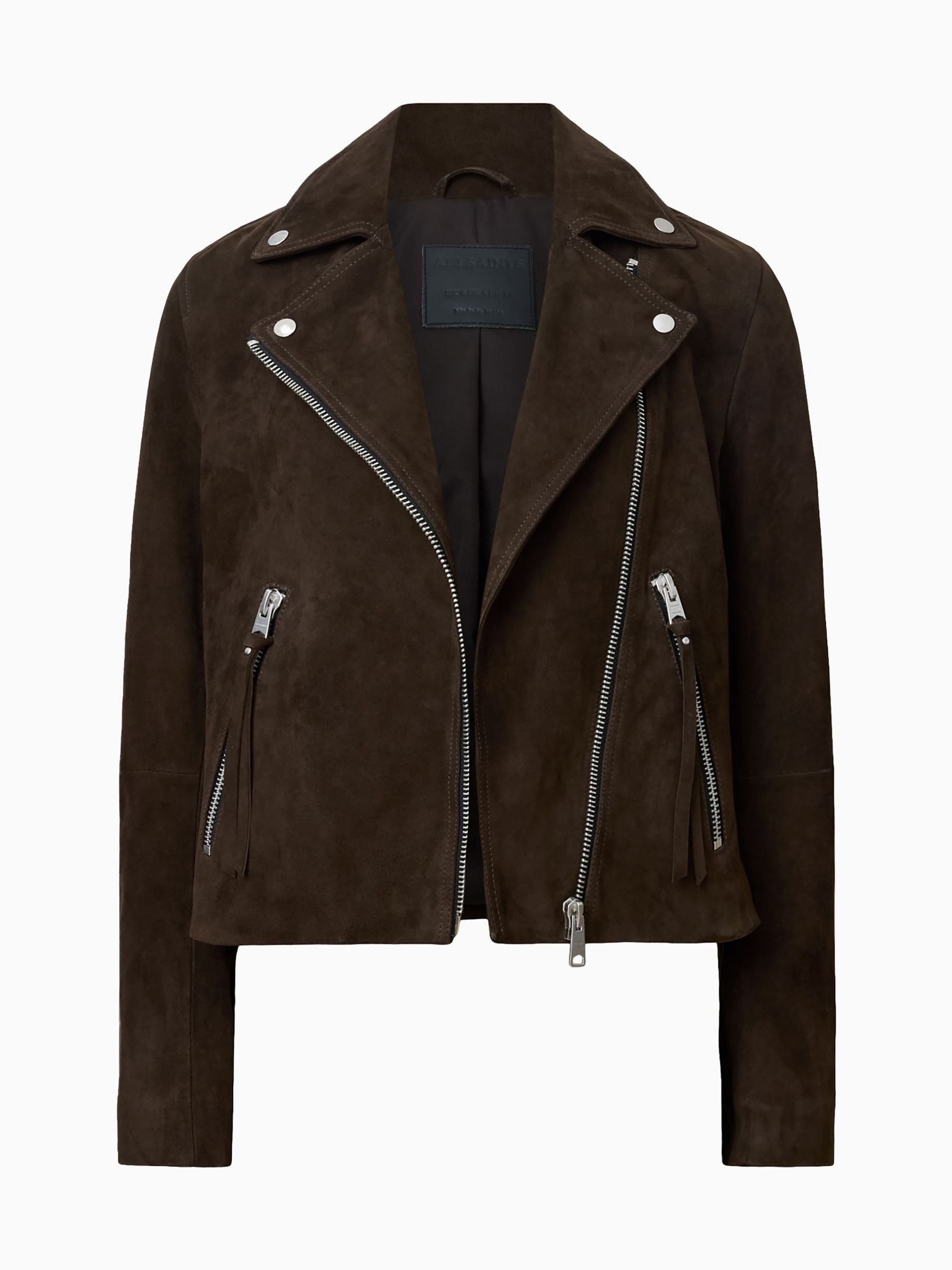 Next：日本 Allsaints スエード Dalby バイカージャケット from Next Japan