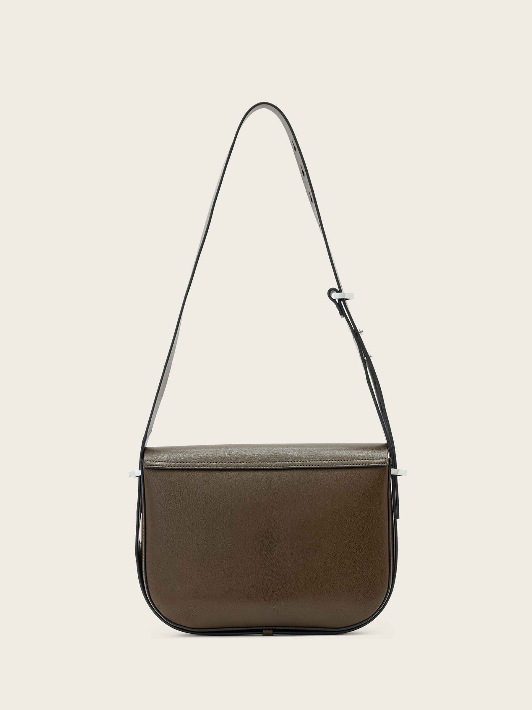Buy AllSaints Brown Etta Satchel Bag from Next USA