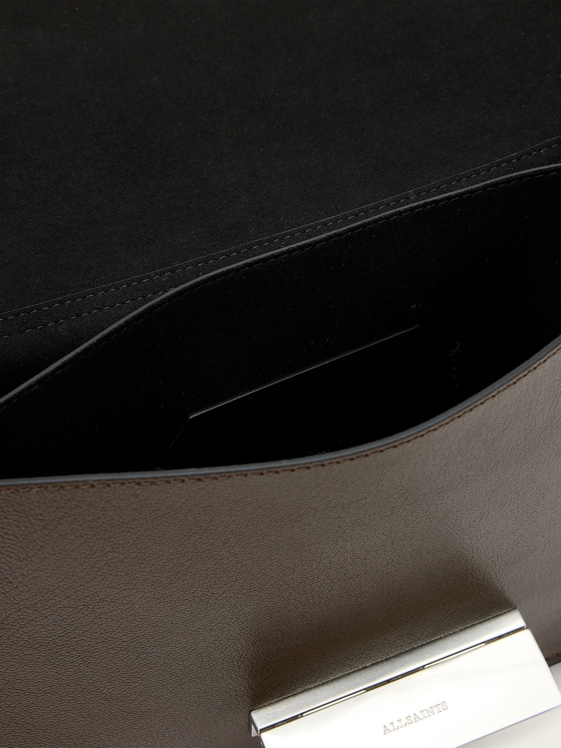 Buy AllSaints Brown Etta Satchel Bag from Next USA