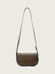AllSaints Brown Etta Satchel Xbody Bag - Image 2 of 7