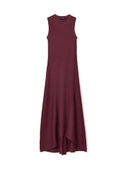 AllSaints Red Gia Maxi Dress - Image 7 of 7