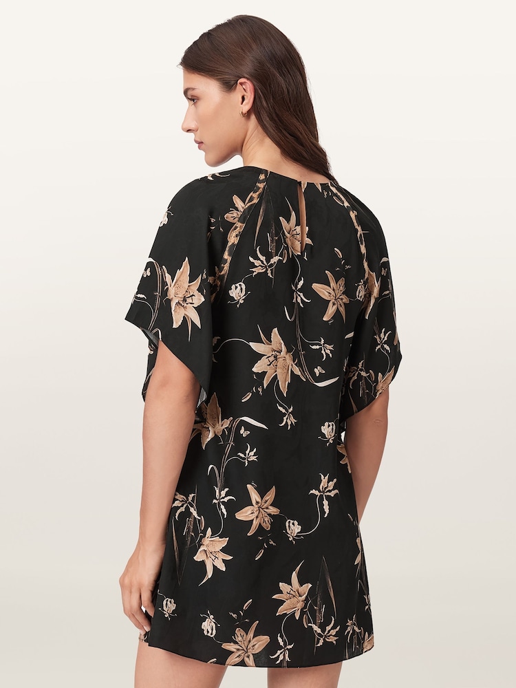 AllSaints Brown Xena Dress - Image 2 of 6
