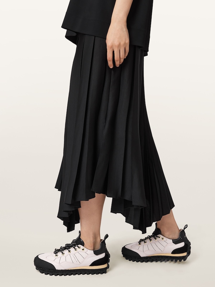 AllSaints Pink Nevis Sneakers - Image 1 of 6