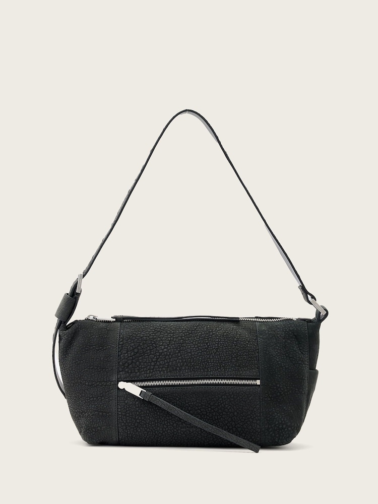 AllSaints Grey Vega G Shoulder Bag - Image 1 of 7