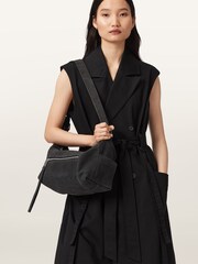 AllSaints Grey Vega G Shoulder Bag - Image 7 of 7