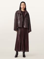 AllSaints Red Clay Jacket - Image 3 of 8
