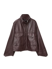 AllSaints Red Clay Jacket - Image 8 of 8