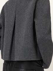 AllSaints Grey Seannah Jacket - Image 3 of 7