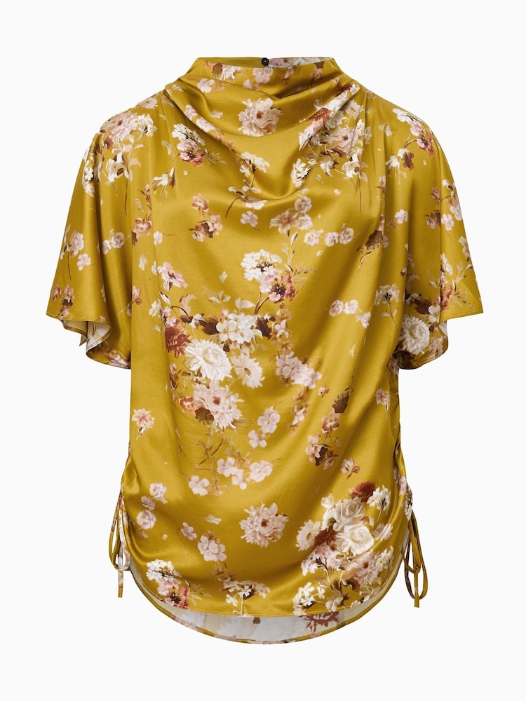 AllSaints Yellow Leslie Top - Image 7 of 7 AllSaints Yellow Leslie Top - Image 7 of 7