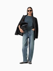 Azul - Camiseta regata AllSaints West - Imagem 4 de 7