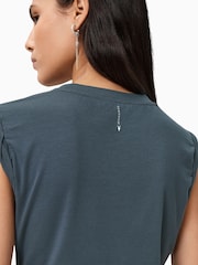 Azul - Camiseta regata AllSaints West - Imagem 6 de 7