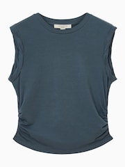 Azul - Camiseta regata AllSaints West - Imagem 7 de 7