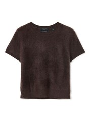 AllSaints Brown Rebel T-Shirt - Image 7 of 7