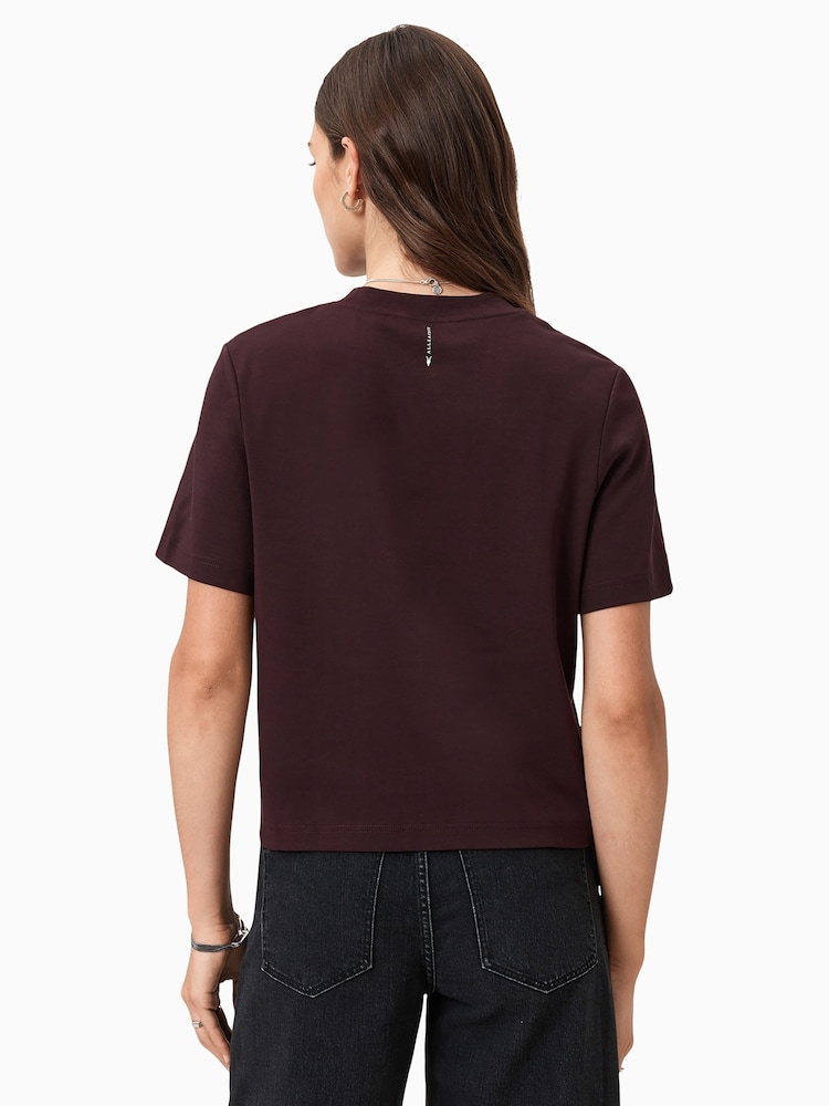 AllSaints Red Lisa T-Shirt - Image 2 of 7