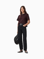AllSaints Red Lisa T-Shirt - Image 3 of 7