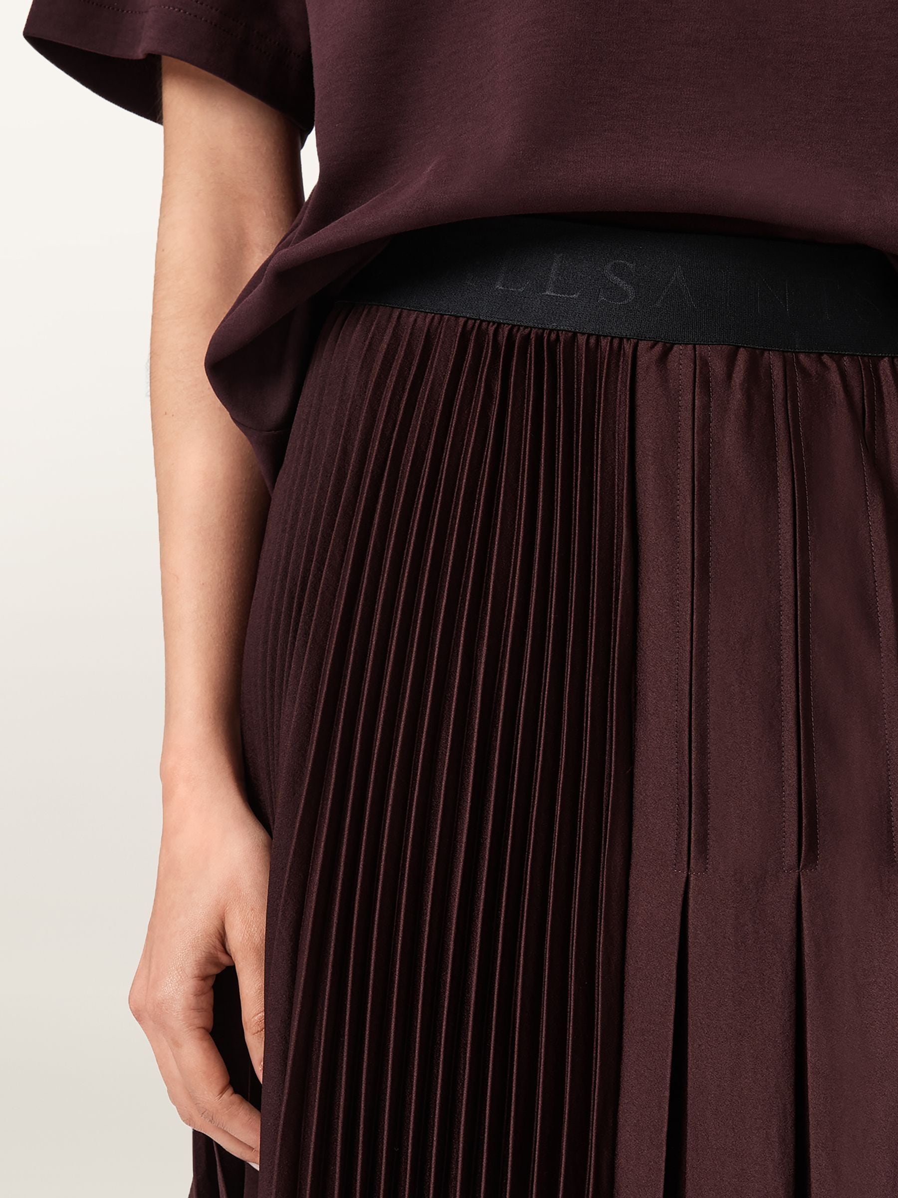 Buy AllSaints Red Jax Skirt from Next USA