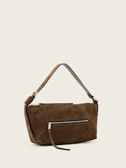 AllSaints Brown Vega Suede Shoulder Bag - Image 2 of 7