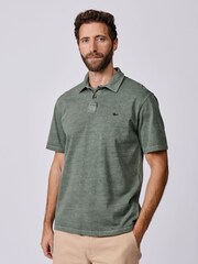 Aubin Green Arkwright Heavyweight Jersey Polo Shirt - Image 1 of 5