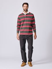 Aubin Green Irnham Rugby Shirt - Image 3 of 6