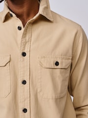 Aubin Henderson Canvas Cream Overshirt - Image 4 of 6