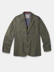 Aubin Green Mareham Patch Pocket Blazer - Image 5 of 6