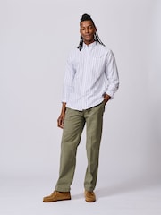 Aubin Purple Aldridge Oxford Button Down Shirt - Image 2 of 5