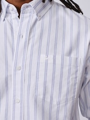 Aubin Purple Aldridge Oxford Button Down Shirt - Image 3 of 5