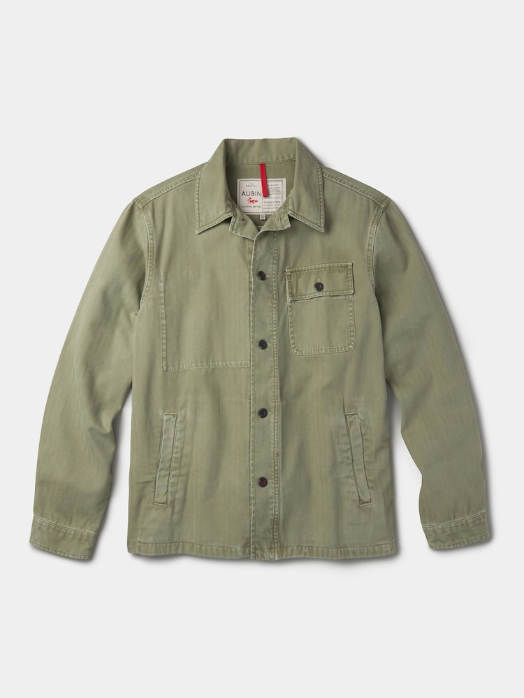 Aubin Green Dowse Worker Jacket - Image 6 of 6