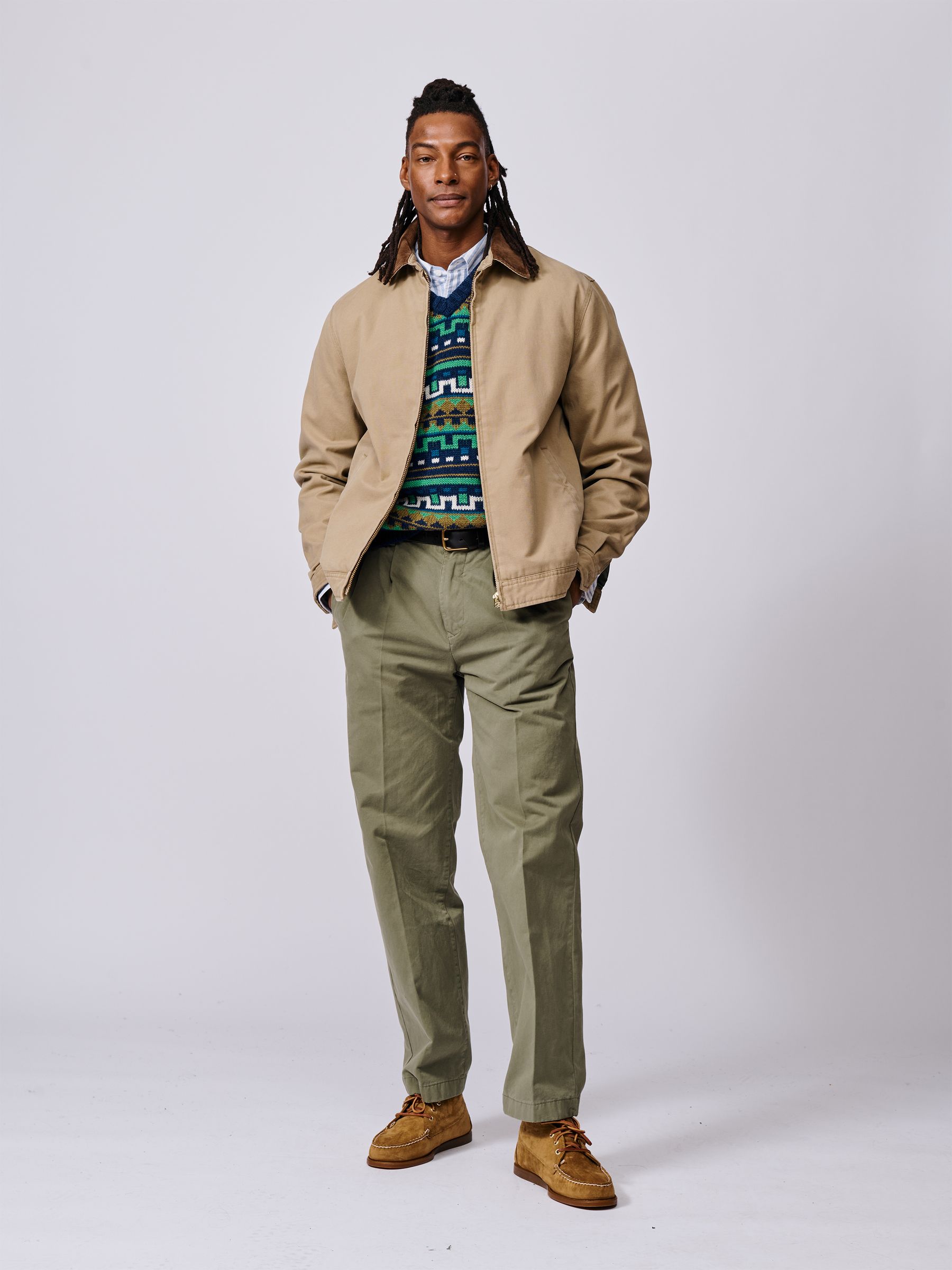 Buy Aubin Newland Canvas Harrington Jacket from Next USA