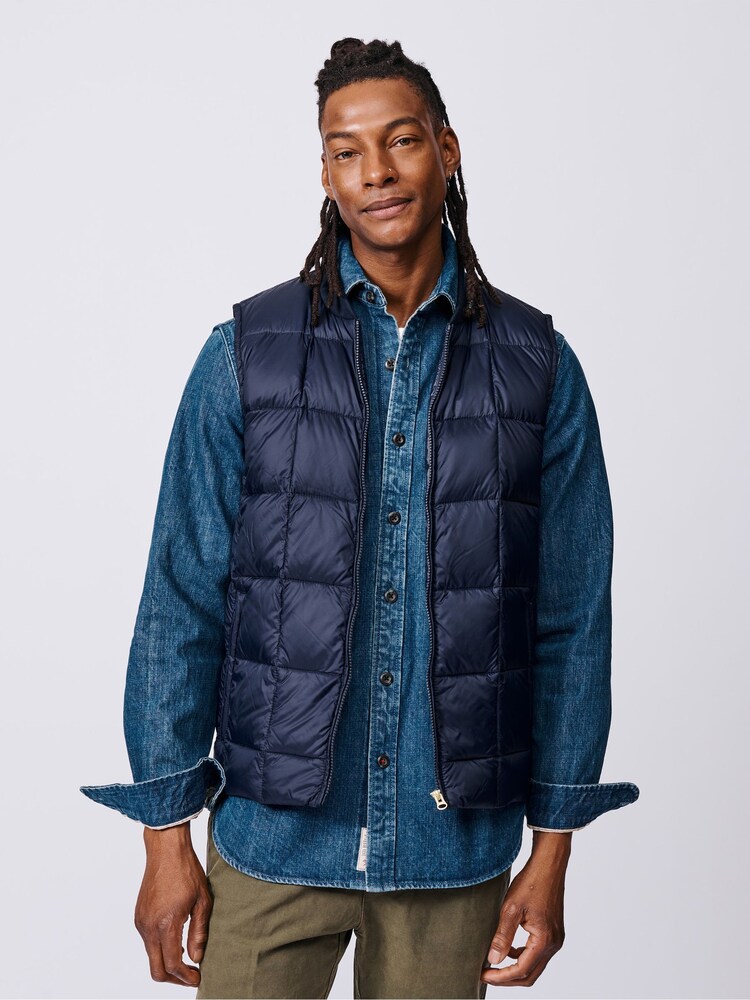 Aubin Blue Herriot Down Gilet - Image 1 of 7